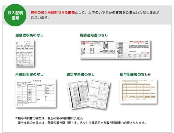 公式スクショ_smbcモビット_収入証明書類