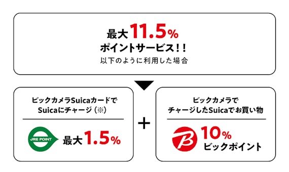 スクショ_ビックカメラSuicaカード_ポイント二重取り