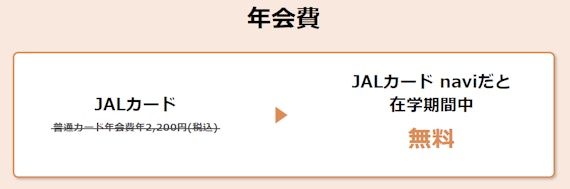 JALカードnavi＿年会費無料