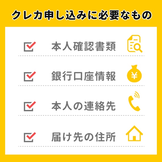 楽天カード申し込み 必要なもの
