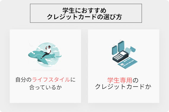 h2直下｜学生におすすめのクレジットカードの選び方