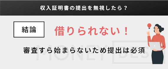 h2made_バンクイック_収入_証明書_提出を無視したら